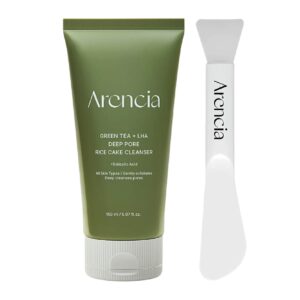 arencia-green-tea-lha-deep-pore-rice-cake-cleanser-150ml