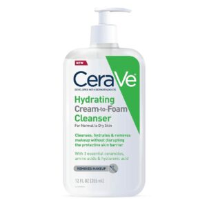 Cerave hydrating cream to foam cleanser 236ml