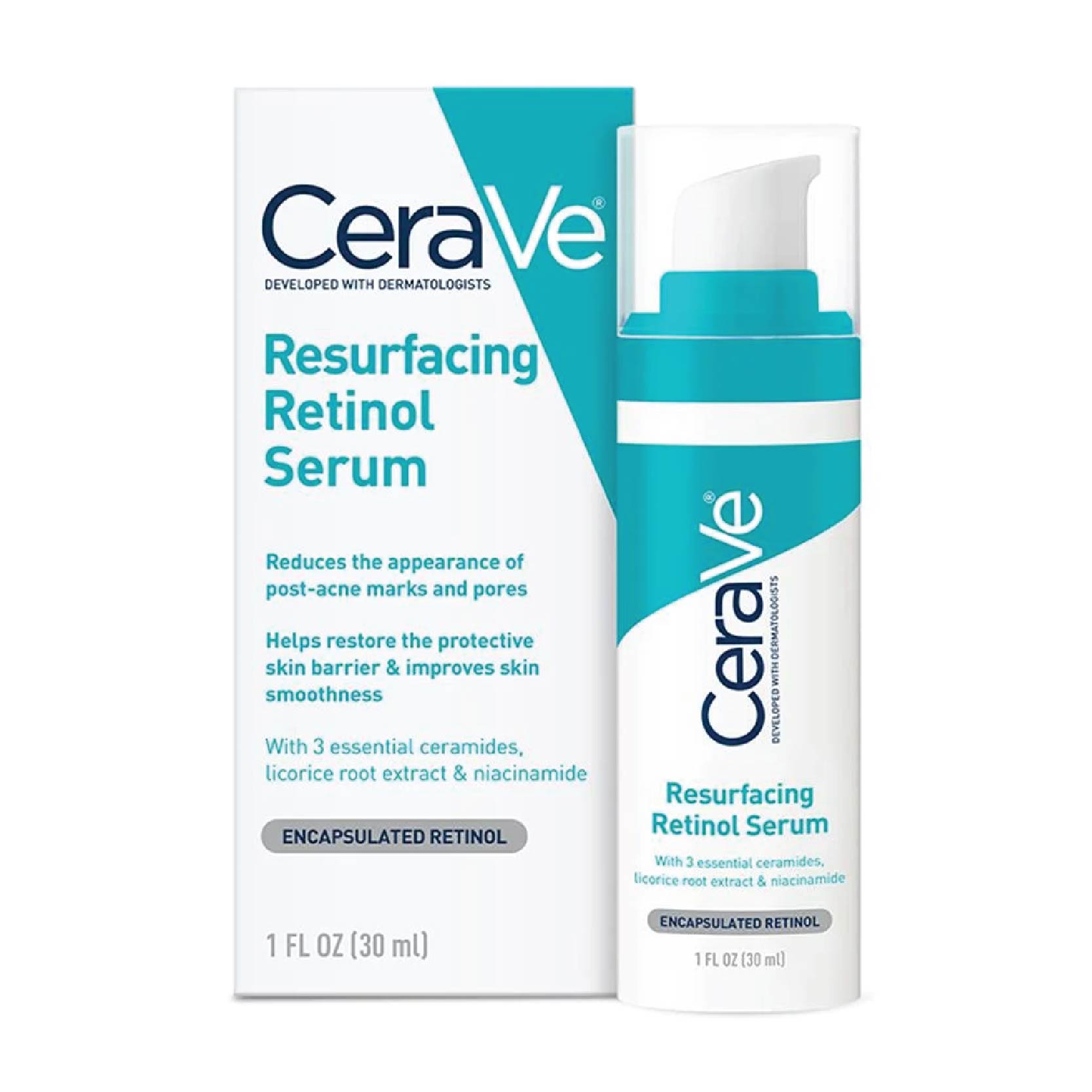 Cerave resurfacing retinol serum 30ml.