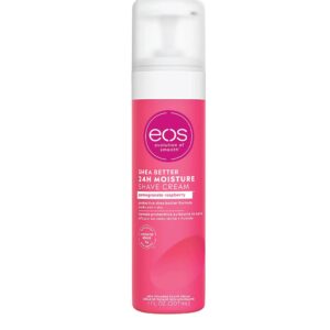 Eos shea butter shave cream (pomegranate rasberry)