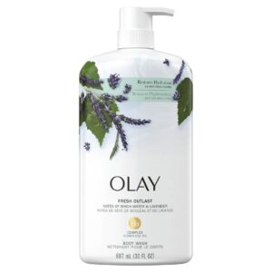 Olay fresh outlast body wash age defying