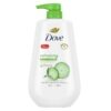 Dove refreshing body wash, cucumber & green tea 905ml - Image 2