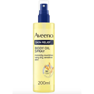 Aveeno skin relief body oil spray with oat & jojoba oil 200ml
