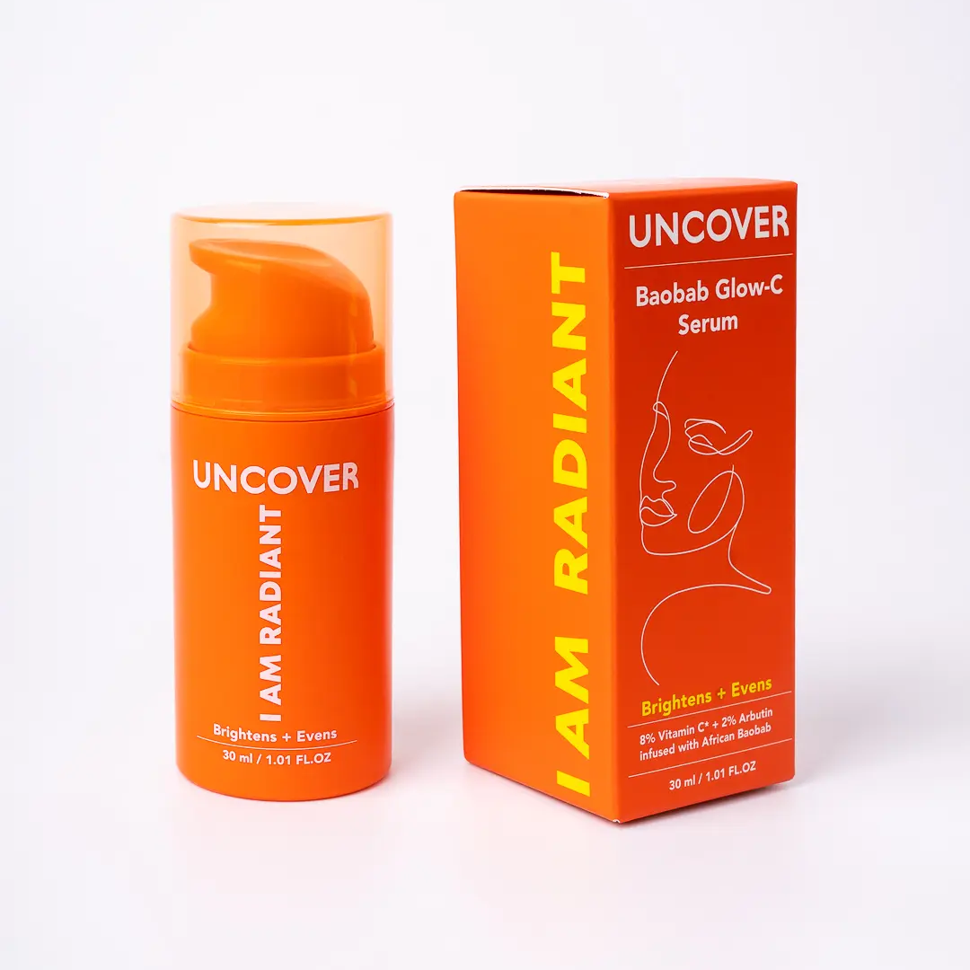Uncover i am radiant baobab glow-c serum 30ml