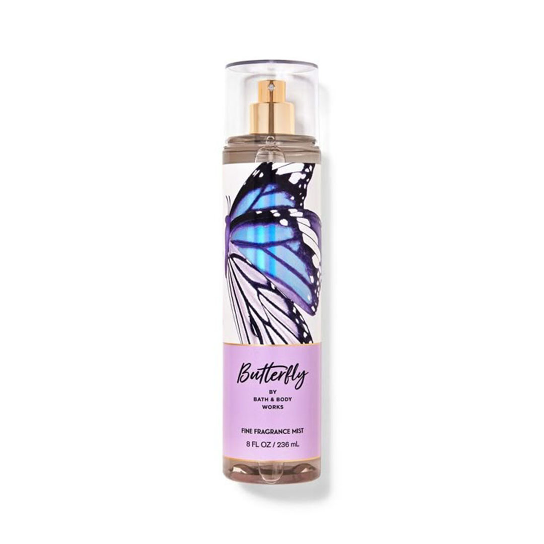 (new) butterfly bath&body works body mist