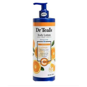 Dr teal's body lotion glow & radiance citrus essential oils vitamin c 532ml