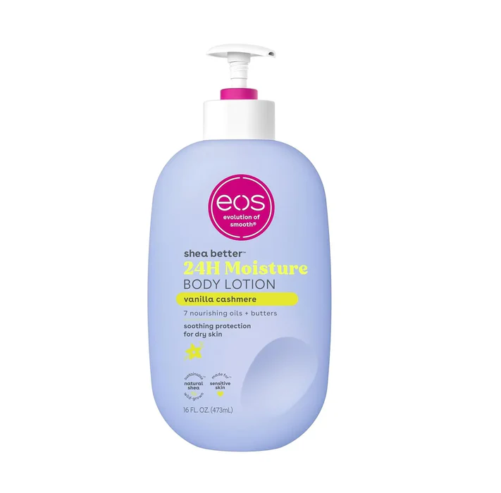 Eos shea better body lotion difference scents vanilla cashmere