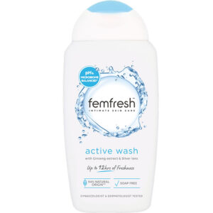 Femfresh active wash with ginseng extract & silver ions 250ml