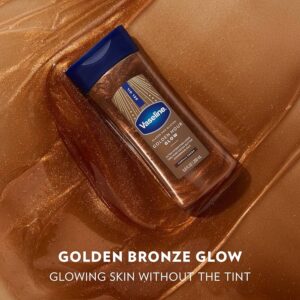 Vaseline glazed & glisten golden hour glow gel oil 200ml