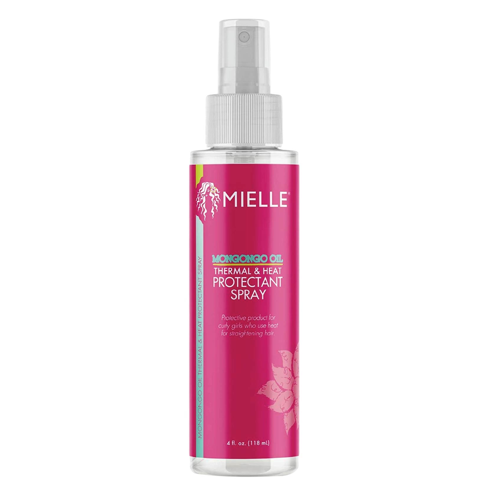 Mielle mongongo oil thermal & heat protectant spray, protects hair