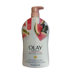 Olay fresh outlast notes of watermelon & agave body wash 975ml