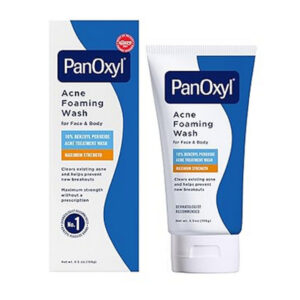 Panoxyl acne foaming wash 10% benzoyl peroxide acne treatment wash