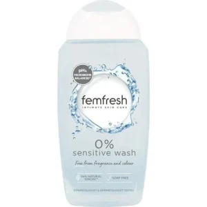 Femfresh 0% sensitive intimate wash 250ml