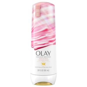 Olay notes of rose&cherry crème body wash 591ml
